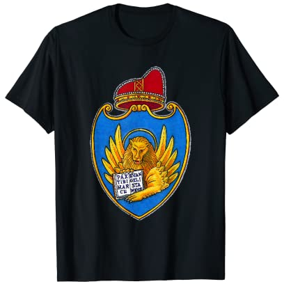 Venedig T-Shirt Wappen Tee Flagge Souvenir T-Shirt