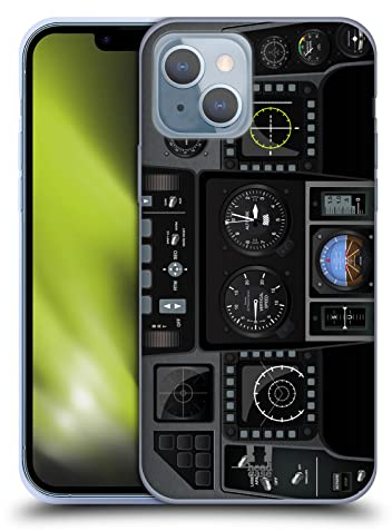 Head Case Designs Strahlkämpfer Flugzeug Kampfplatz Brett Soft Gel Handyhülle Hülle kompatibel mit Apple iPhone 14