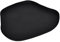 EGLO LIVING Dekoschale Forleyet, minimalistisches Tablett zum Dekorieren, Dekoteller organisch geformt, flache Metallschale, Teller aus Aluminium in Schwarz, 34 x 44 cm