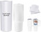 PYD Life Sublimation Oven Schrumpffolie, weiße Beutel, 30 x 17,8 cm, für 1,134 ml Becher mit Griff, Sublimationstassen, Becher, Wasserflaschen, Druck von Sublimation Oven, 50 Stück