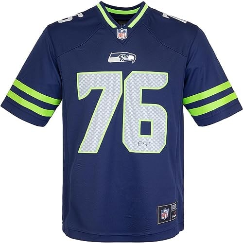 Fanatics Foundation NFL Team Jersey Trikot (DE/NL/SE/PL, Alphanumerisch, XL, Regular, Regular, Seattle Seahawks)