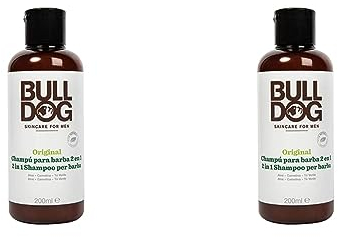 Bulldog Original Bartshampoo & Conditioner Herren, 2er Pack (1 x 200 ml)