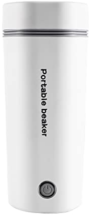 Tidyard Bollitore Elettrico Portatile, 350 ml Bollitore da Viaggio per Acqua Bollente, Spegnimento Automatico Fodera in Acciaio Inossidabile Piccola Tazza Portatile per Tè Caffè Latte