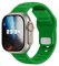 DONEGANI UC1 per Cinturino Apple Watch 40mm 44 mm 46mm 42mm 45mm 41mm 38mm 49mm Se Ultra 2 Serie 10 9 8 7 6 5 4 3 Band Bracciale Sport Silicone, Verde di Natale
