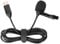 1.5m Lavalier Microphone For Insta360 X4 Sports Camera, Type-C Omnidirectional Condenser Lapel Clip Mic for Insta360 X4 External Wired High Fidelity Recording Microphone