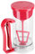 Teigportionierer 1200 Ml Batteriebetriebene Kabellose Elektrische Pfannkuchen-Cupcake-Waffel-Teig-Mixer-Maschine, Automatisches Mischen, Transparente Kammer