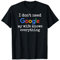 Ich brauche Google nicht Meine Frau weiß alles Lustiger Ehemann T-Shirt