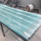 Panel para Tejado Ondulada,Planchas Transparentes Tejados,Placas para Invernaderos,Panel de Cobertizo de Repuesto,Láminas Trapezoidales de 2mm,Silenciosos/Anti-UV (0.9x0.95m/35x37in,4 Pcs)