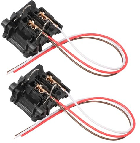 Konuooer 2 Stück H7 Glühbirnenfassungen sockel stecker mit Ford Focus MK2 MK3 Scheinwerferbirnen Lampenfassung Kompatibel mit 20 cm Langem Kabel
