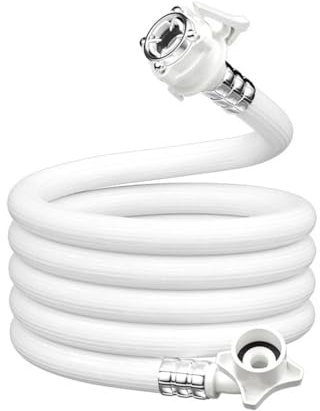 Conector de ducha universal Manguera de entrada de agua for lavadora, tubo de suministro dedicado, for flexibilidad en el hogar, tubo antifugas de engrosamiento extendido, tambor automático, accesorio