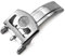 LANAPPTLTG 316L Edelstahl 18 mm 20 mm Faltschließe for Uhren, passend for IWC Big Pilot Spitfire, Lederarmband, Faltschließe(Silver 2,20MM_STAINLESS STEEL)