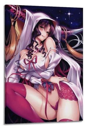 GBHEVEWV Anime-Poster mit Sesshouin-Garo-Motiv, dekoratives Gemälde, Leinwand, Wandposter und Kunstdruck, moderne Familienschlafzimmer-Dekoration, Poster, 50 x 75 cm