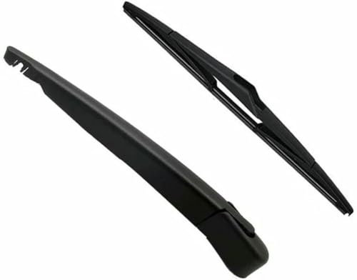PCZWAS Brazo y Escobilla de Limpiaparabrisas Trasero para Ford Focus mk1 Familiar 2014-2018 Negro Conjunto de Limpiaparabrisas Trasero Reemplazo