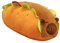 AQCQDQ Hot Dog Capybara Plüschtier Plüschtier Weiches Wasserschwein Kuscheltier mit Flauschigem Fell Tierisches Stofftier,Geschenk für Kinder Jungen Mädchen, Geburtstag, Babyzimmer (90 cm)