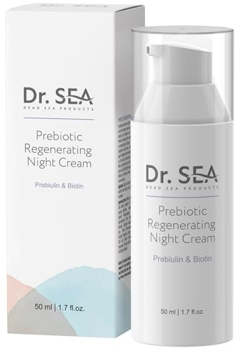 DR. SEA - Regenerierende Nachtcreme mit Präbiotika - 50 ml | Regenerierende Nachtcreme mit Präbiotika: pflegt über Nacht und unterstützt die Geschmeidigkeit.