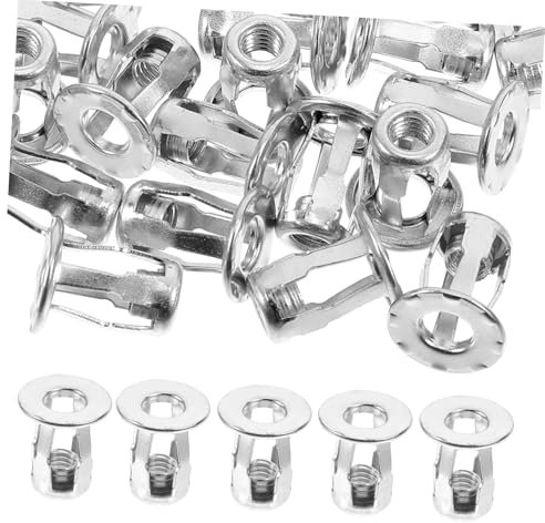 MAGICLULU 25Stücke Blütenblattmuttern Gewindeeinsätze Aus Dehnmuttern Für Verschiedene Materialien Einfache Installation Langlebig Verschleißfest