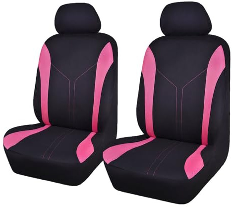 MOIKOTLR Sitzbezüge Auto,für VW Polo GTI 2012 2013 2014 2015 2016-2023 wasserdichter Rutschfester Vordersitze sitzbezug Komfortabler Zubehör Kratzfest Innenraum