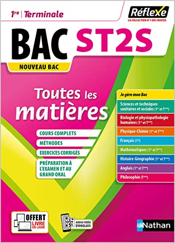 Toutes les matières Bac ST2S 1re/ Tle - Réflexe N° 5 (5)