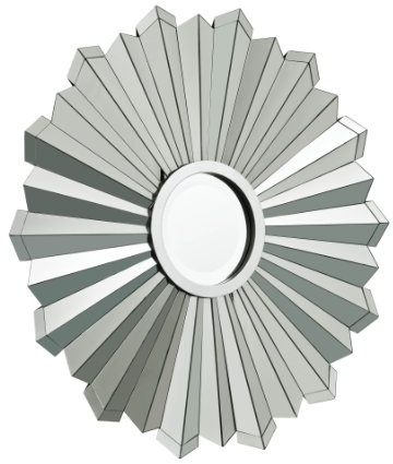 Premier Housewares Flared Wall Mirror, 100 cm