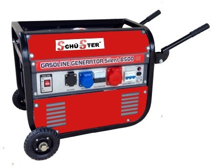 Gruppo elettrogeno/Generatore di corrente 2800W - 220/380V con ruote (cod.3417)