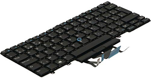Dell HC6KK Keyboard (BELGIAN) Backlit - (Spare Parts > Replacement Keyboard/Mouse)