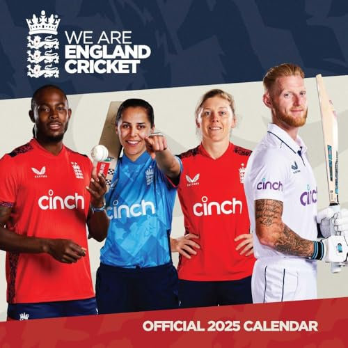 Cricket England 2025 – Wandkalender: Original Danilo-Kalender [Mehrsprachig] [Kalender] (Wall-Kalender)