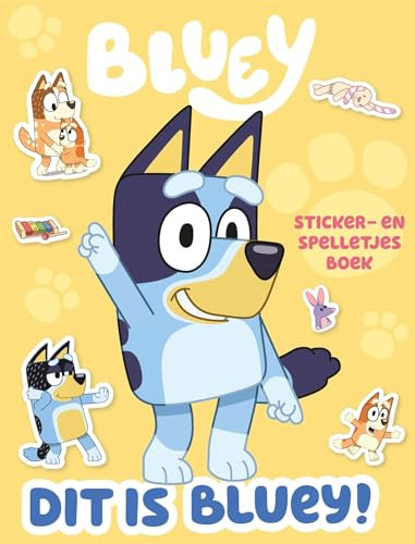 Dit is Bluey!: sticker- en spelletjesboek