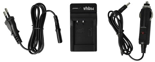 Chargeur avec Adaptateur Secteur + Allume-Cigare pour Batteries Sony NP-BG1 NPBG1, pour modèles DSC-W100, DSC-W110, DSC-W115 etc.