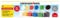 Eberhard Faber 575506 - Schulmalfarben EFA Color, 6 Farben je 25 ml inkl. einer Mischpalette