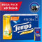 Tempo Taschentuch soft & sensitive - 8 Packungen mit je 36x9 Tüchern - Mit Balsam, Mandelöl und Aloe Vera - Waschmaschinenfest