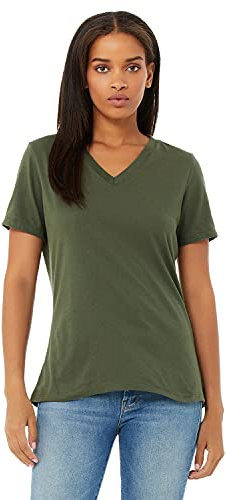 BELLA + CANVAS Military Green 2025 M