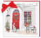 Clintons: Red Door To Special Couple Weihnachtskarte mit Hundemotiv