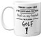 Stuff4 Golf Gifts for Men - in My Head I'm Playing Golf Mug - Funny Presents for Men, Gifts Golfers Presents, Lover Gift Ideas, 11oz Ceramic Dishwasher Safe Premium Mugs