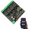 Jane Eyre 4 Kanal Smart WiFi Relais Schaltmodul Momentaner selbstverriegelnder Controller, DC 7–32 V DIY Fernbedienung Garagentor, kompatibel mit Alexa Google Assistant TUYA/Smart Life App
