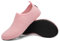 SAGUARO Scarpe da Scoglio Uomo Donna Scarpette Scoglio Leggere Scarpe Mare Asciugatura Rapida Scarpette Mare Scarpe Spiaggia Antiscivolo Scarpe per Acqua Immersione Surf Rosa Gr. 42/43 EU