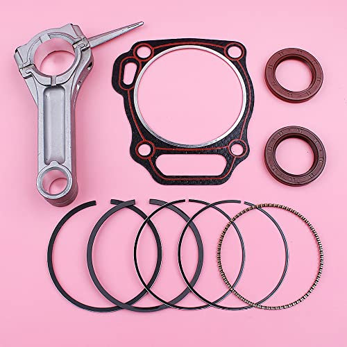 Biela for Honda GX390 13HP GX 390 88mm anillos de pistón junta de cilindro sello de aceite cortacésped motor reemplazar pieza de repuesto actuación