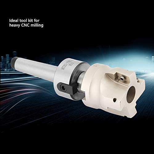 Mt2 Fly Cutter,Mt2-Fmb22 Face Mill Holder + 400R-50-22 Cnc Lather End Milling Cutter + 10Pcs Apmt1604 Carbide
