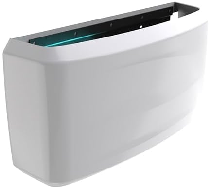 Kompakter Insektenvernichter Wandmontage Kunststoff 20 W Überstreichbar HACCP MO-EL 399R