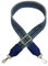CCAIPU Taschengurt, Verstellbarer Ersatz Handtaschen Riemen Mode breite Schulterriemen Crossbody Handtasche Riemen für Umhängetaschen (Blau)