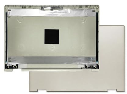 WANGHUIH Tapa trasera LCD y bisagras de eje de pantalla compatible con HP Pavilion X360 14-cd 14-cd005ns Series (A3 L22287-001 dorado)