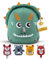 Kleiner Kindergartenrucksack Jungen | Kita Rucksack ab 1 Jahr | Kinderrucksack mit Brustgurt, Reflektoren | Leichter Rucksack Kindergarten Jungen u. Mädchen | 3,6 Liter | Ideal für Kleinkind 1-3 Jahre