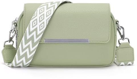 Zyig sac a main femme pochette telephone portable telephone portable bandoulière sacs à main portés main femme Plusieurs compartiments blancVert clair
