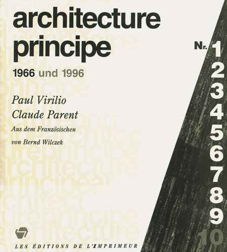 Architecture Principe: 1966 und 1996. Dtsch.-Französ.