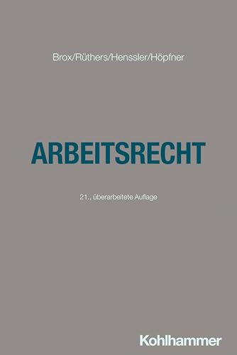 Arbeitsrecht (Studienbücher Rechtswissenschaft)