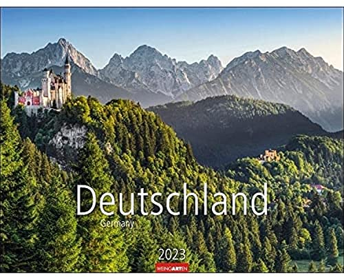 Deutschland Kalender 2023. Deutsche Städte und Landschaften in einem großen Fotokalender. Posterkalender XXL mit Motiven aus ganz Deutschland. Großer Wandkalender 2023
