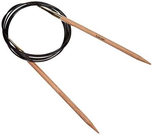 KnitPro K35362 Rundstricknadel, Birkenholz, Mehrfarbig, 6 mm
