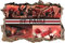 Ultras St. Pauli Collage, 3D Wandsticker Format: 92x62cm, Wanddekoration