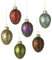 Heaven Sends Christbaumschmuck, Glas, Ei-Form, 6 St�ck