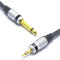 VITALCO Cavo Jack 6,35 mono TS a mini jack 3,5 stereo TRS 3m Adattatore Audio Maschio a Maschio