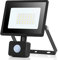 Aigostar 30W LED Strahler mit Bewegungsmelder PIR,3160LM Superhell LED Außenstrahler,IP65 Wasserdicht LED Fluter, Scheinwerfer Aussenleuchte 4000K Naturweiß für Garten, Innenhöfe, Garage, Hotel